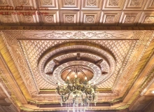 Mẫu trần gỗ phòng khách đẹp