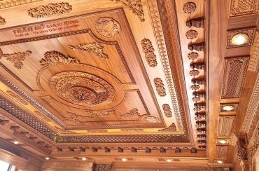 Trần gỗ cổ điển - mã số: CD-01