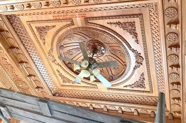 Trần gỗ cổ điển - mã số: CD-02