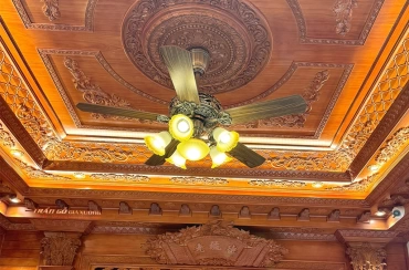 Trần gỗ phòng thờ - mã số: TPT-01