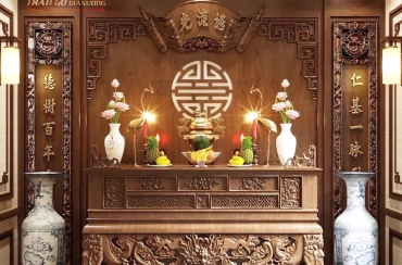 Phòng thờ tư gia - mã số: PT-02