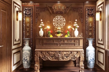 Phòng thờ tư gia - mã số: PT-02