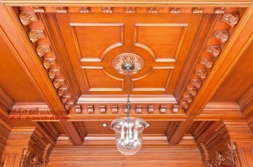 Trần gỗ cổ điển - mã số: CD-06